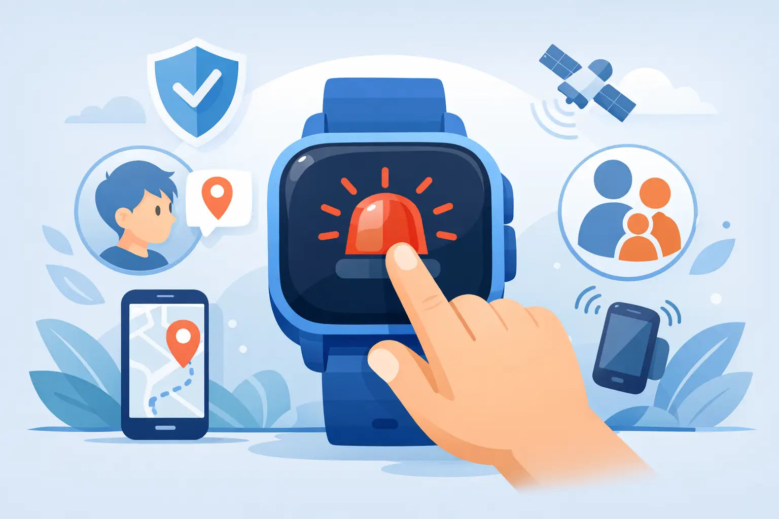 How to Enable SOS on a Kids Smartwatch – Joy Online Store