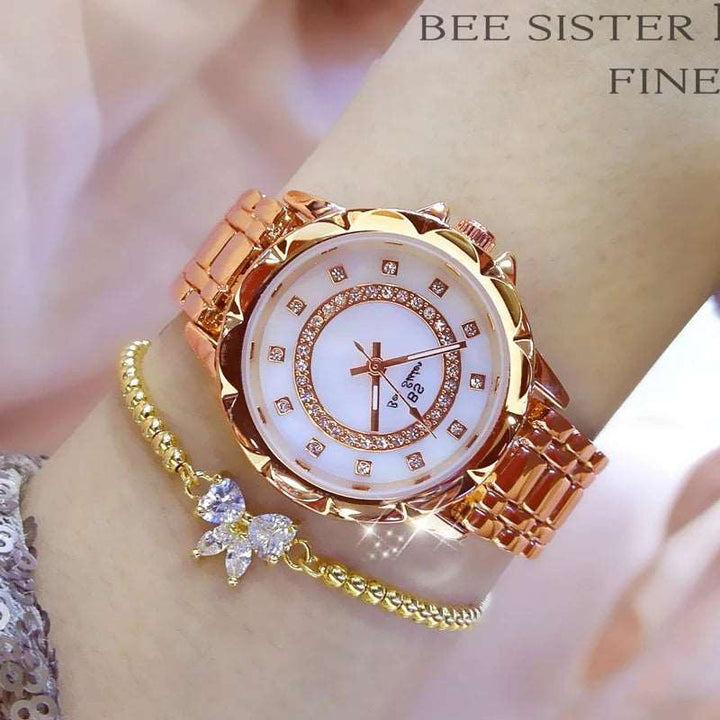 2024 Elegant Women Diamond Watch