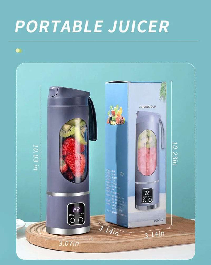 Wireless Portable Blender Fruit Juicer Ice Crusher USB Rechargeable