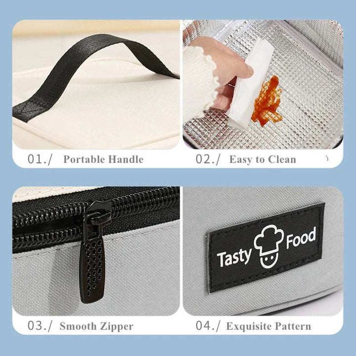 Thermal Lunch Box Bag Food Carrier Cooler Insulation Storage Bags