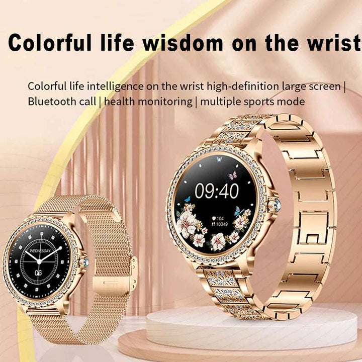 Women Smart Watch Heart Rate Voice Call  Android IOS