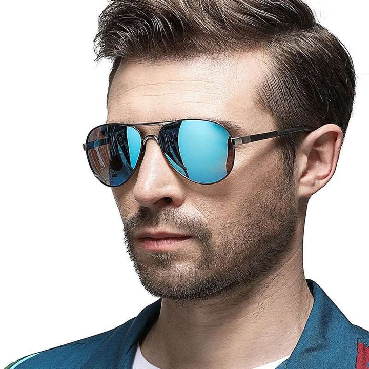 Polarized Mirror HD Driving Pilot Sun Glasses