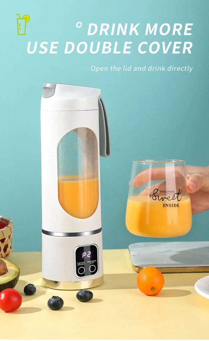 Wireless Portable Blender Fruit Juicer Ice Crusher USB Rechargeable