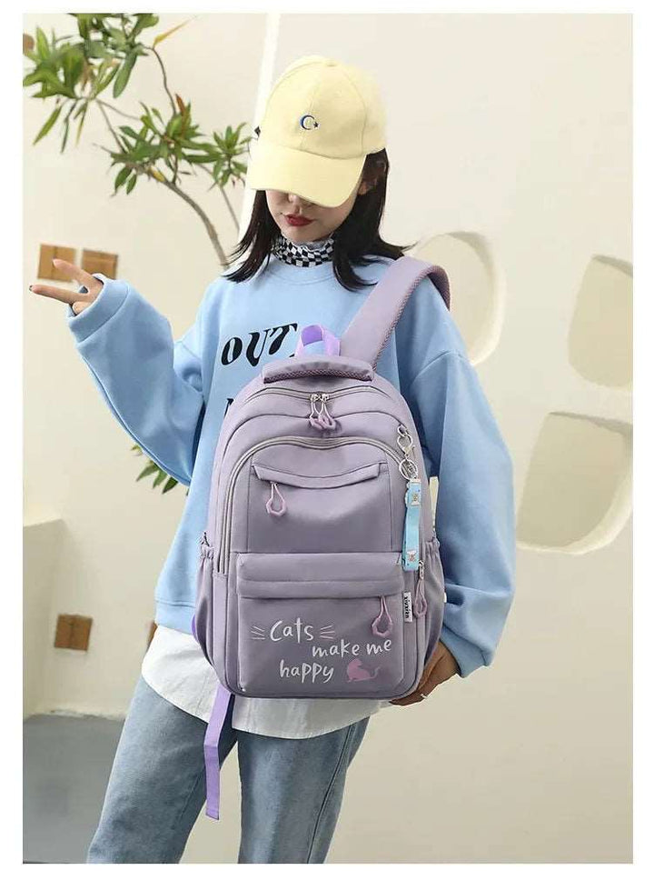 School Backpack for Girls  Waterproof Large Travel Shoulder Bag