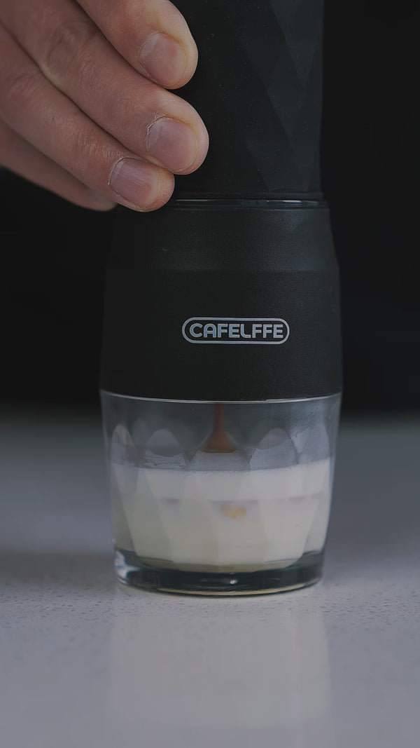 Cafelffe 3 In1 Portable Coffee Machine Hot/Cold Water Manual Espresso Maker For Capsule & Ground Hand Press Brewer hiking Travel